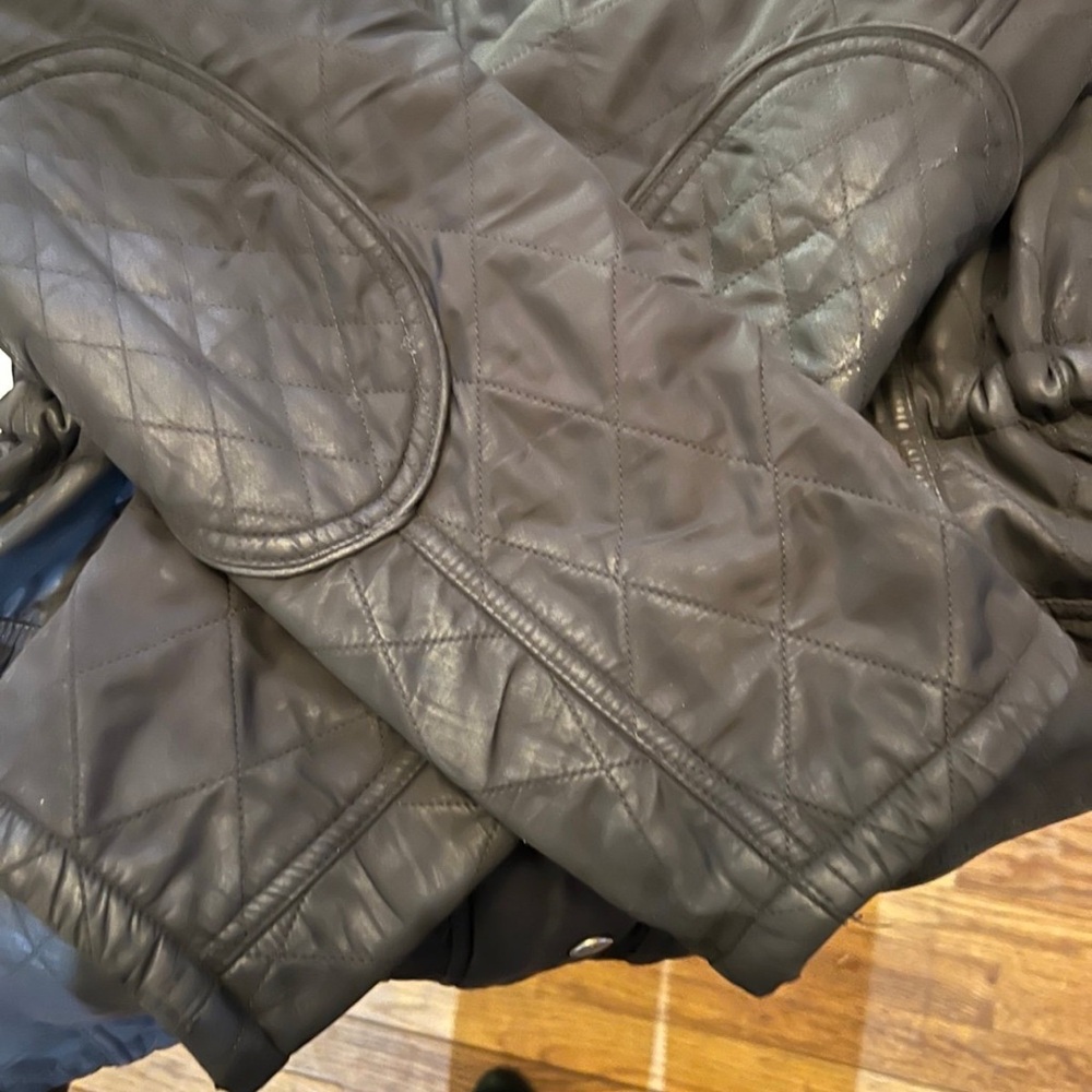 Barbour Areow Aronek Black Quilted Women's Jacket with draw string - Picture 5 of 8